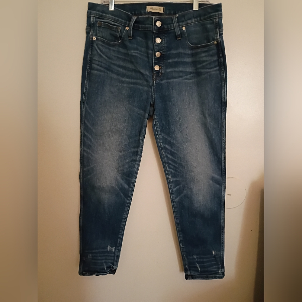 Madewell High Rise‎ Button-Fly Women's Jeans Sz 32